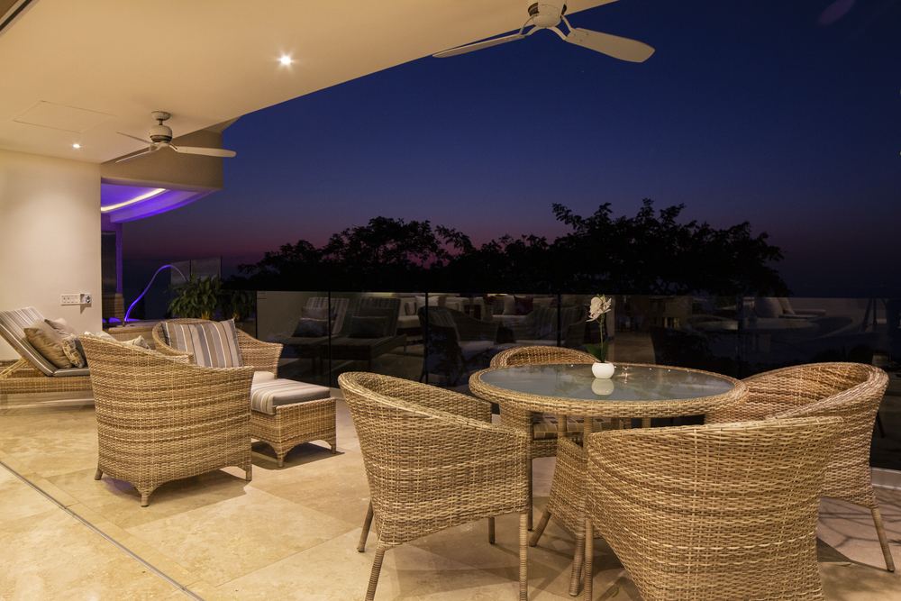 Balcony by night