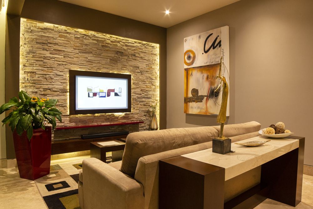 Family room by night