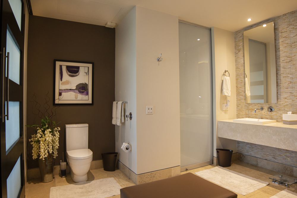 Master bathroom, alternate view